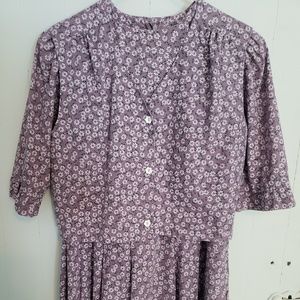 **Pioneer Halloween Costume** Vest Dress